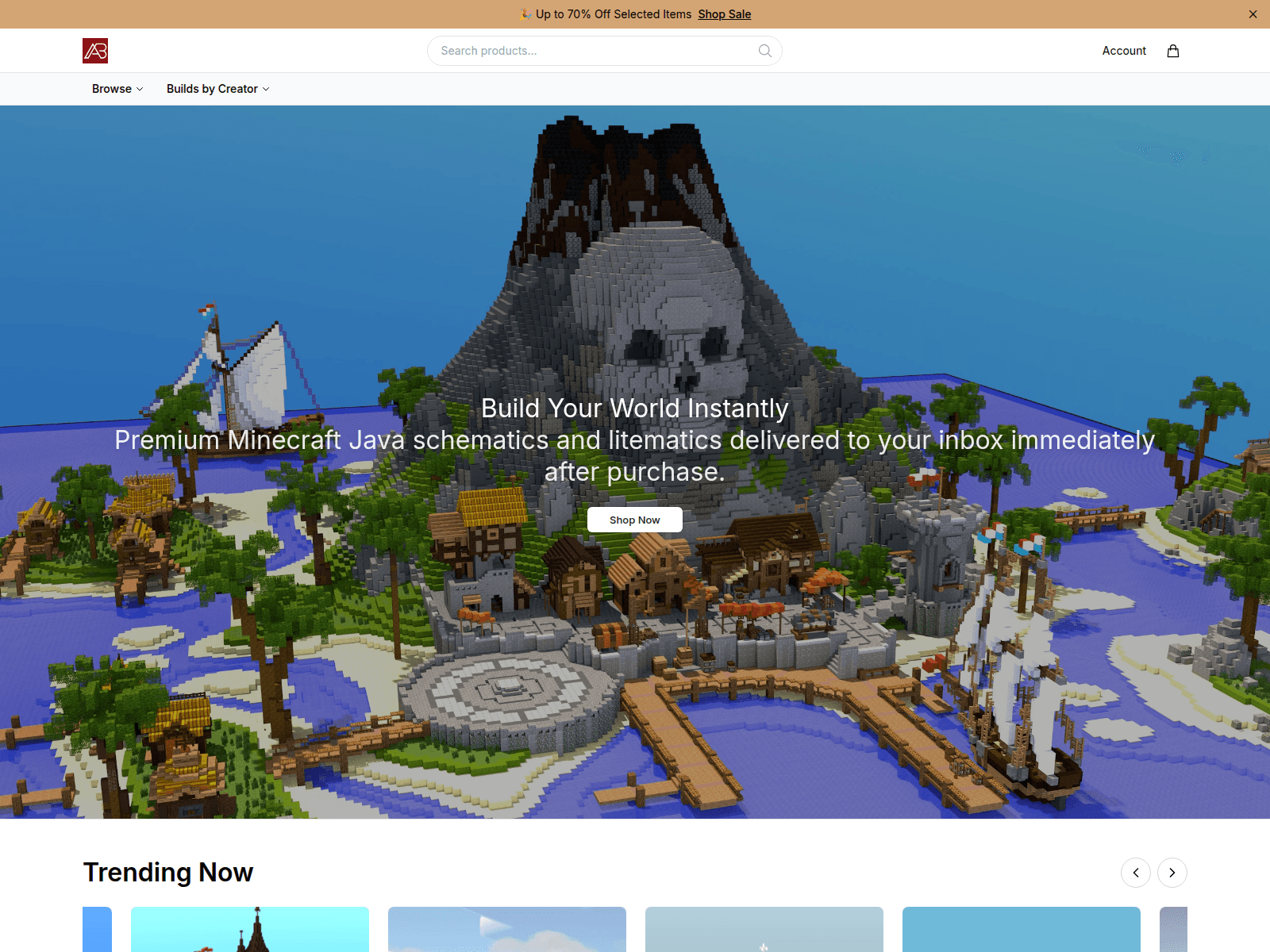Screenshot of abfielderstore.shop