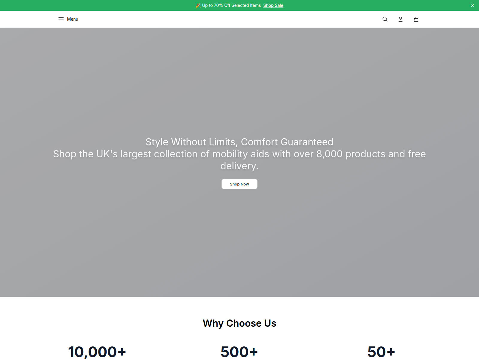 Screenshot of abilitysuperstorestore.shop