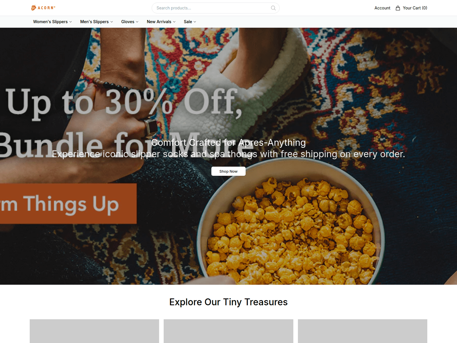 Screenshot of acornhqglobal.shop