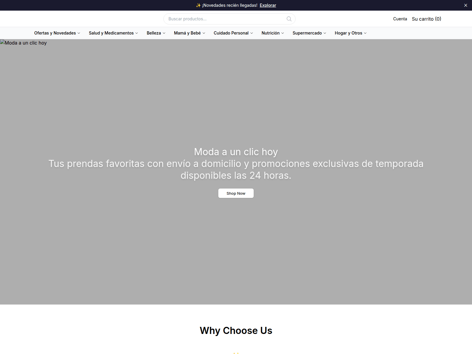 Screenshot of acorpia.shop