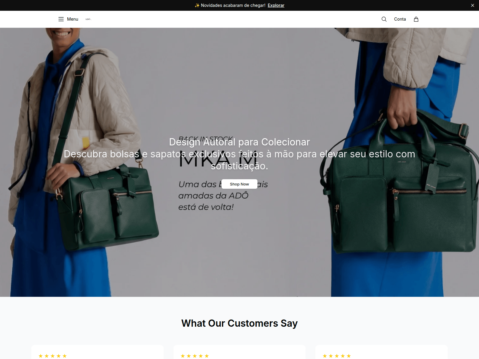 Screenshot of adoateliershop.shop
