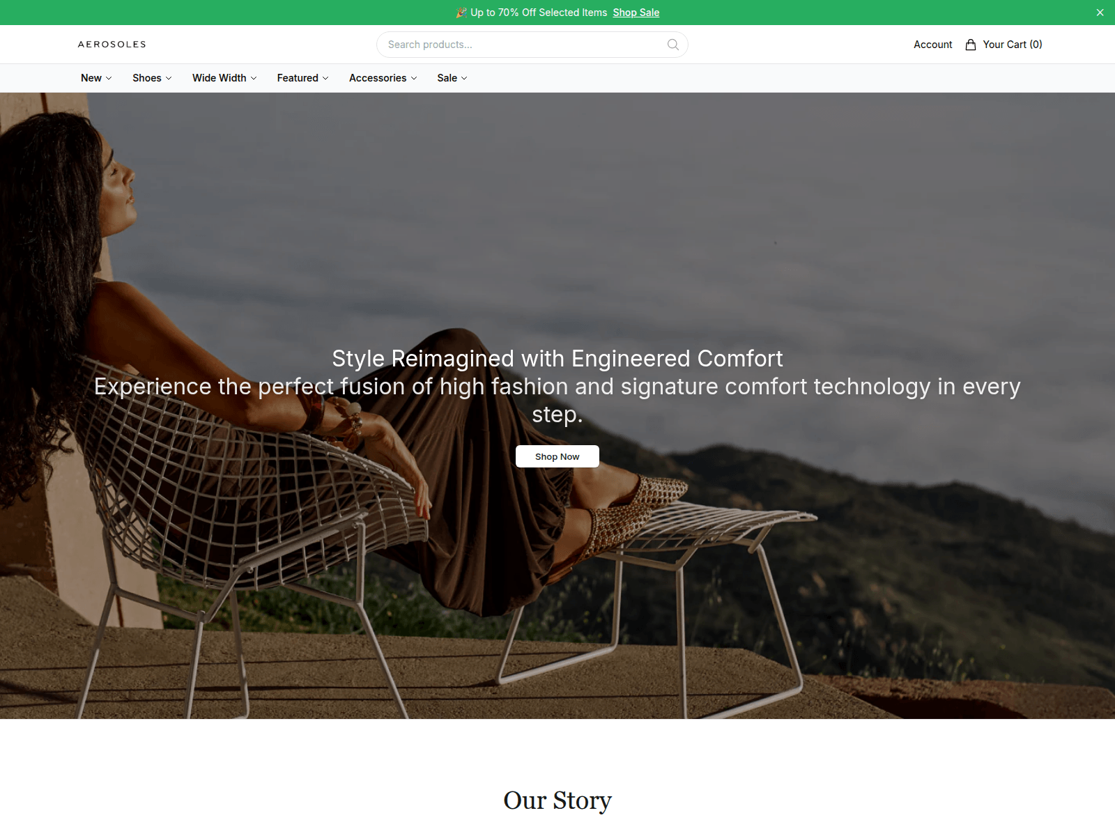 Screenshot of aerosolesstudio.shop