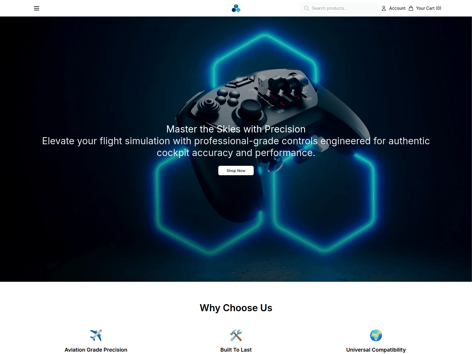 Screenshot of aerosync.shop