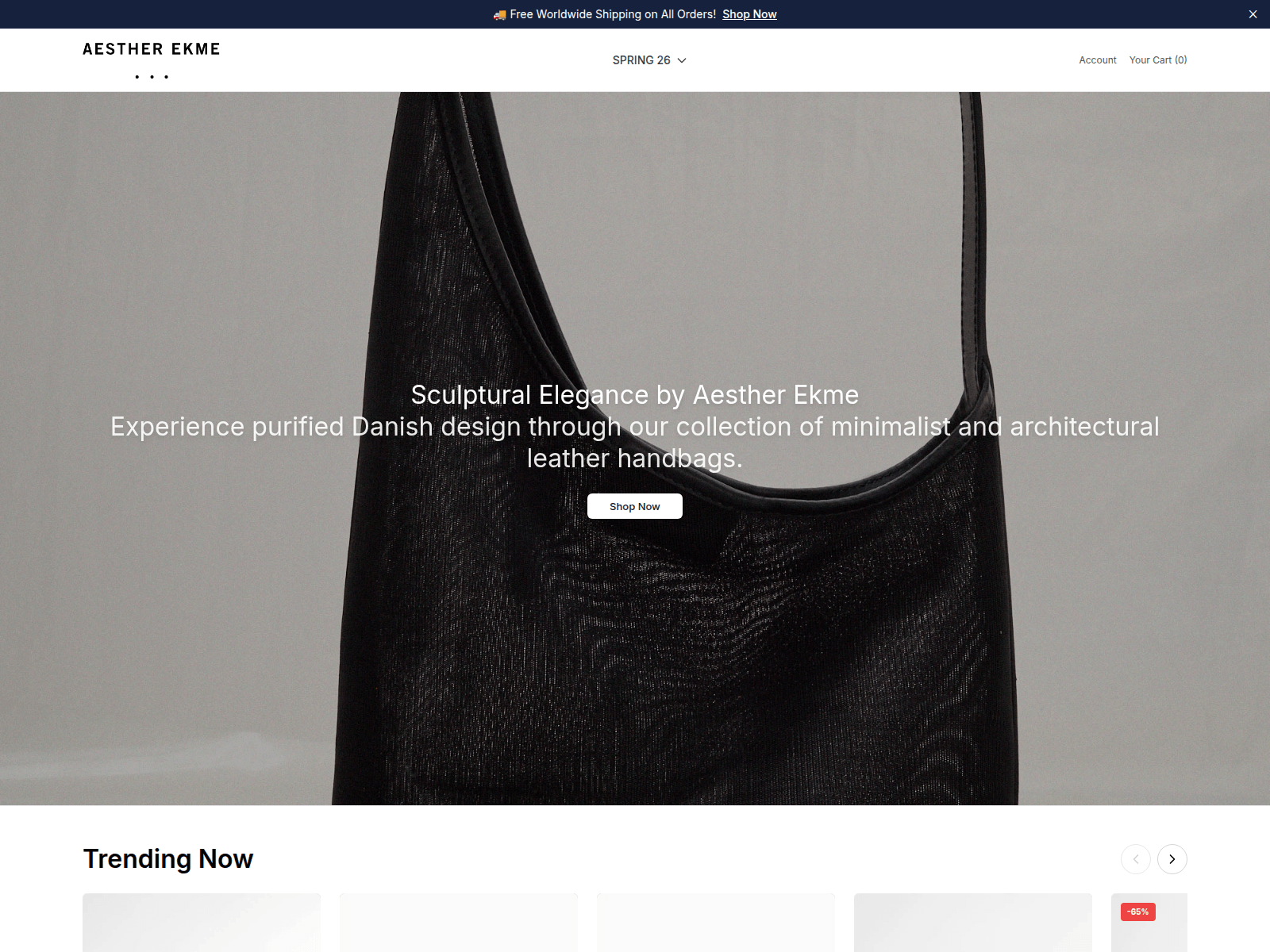 Screenshot of aestherekme.shop