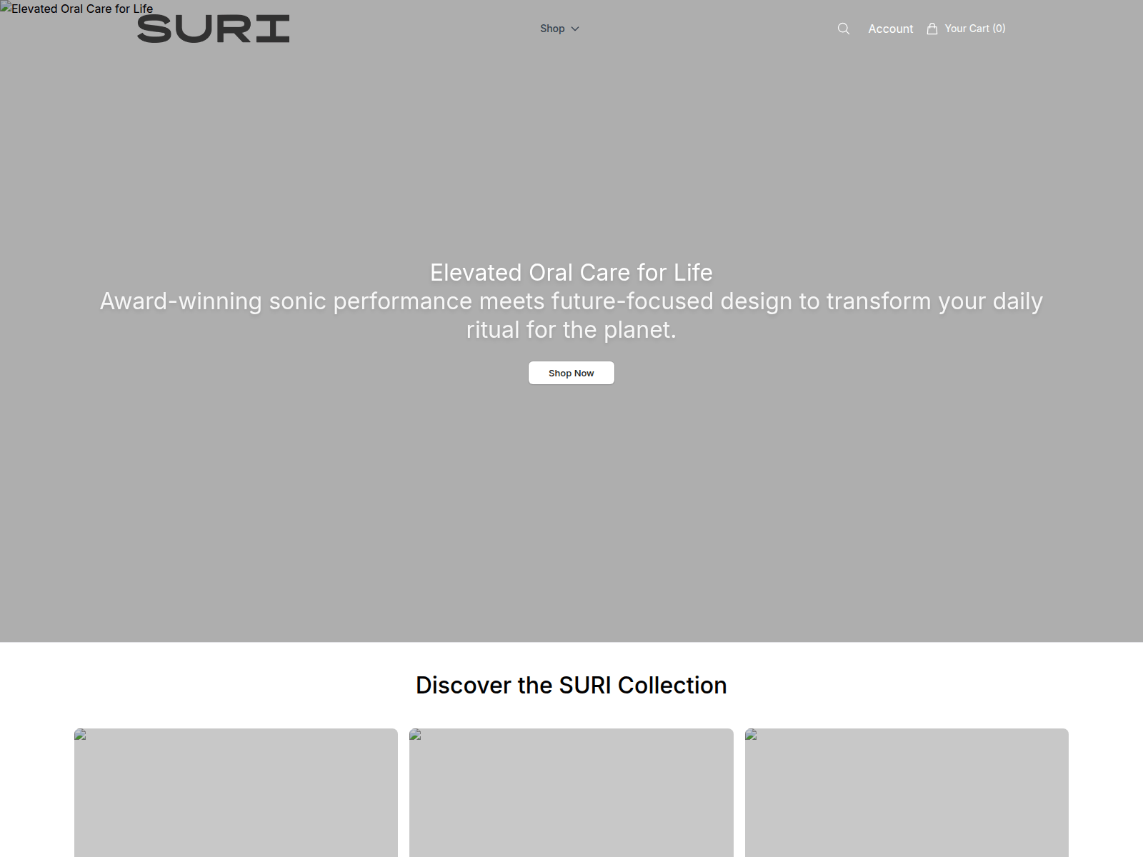 Screenshot of aetherglow.shop