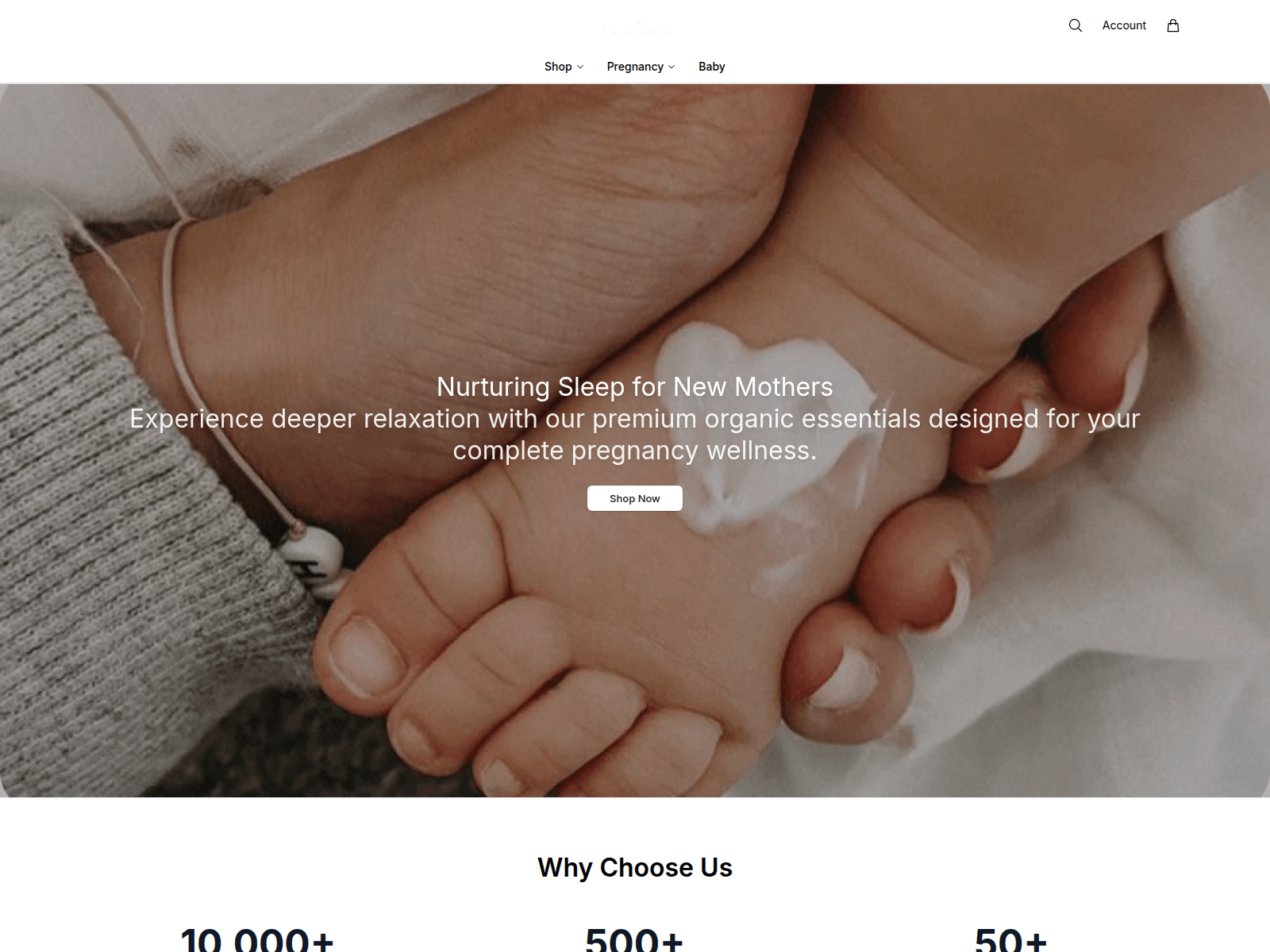 Screenshot of aetheriahealth.shop