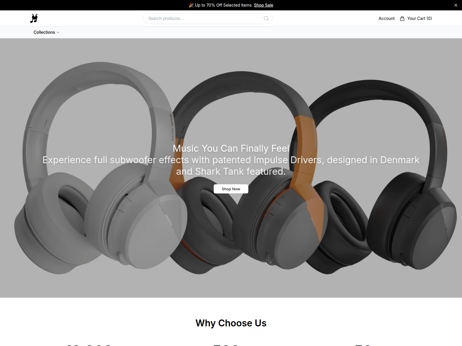 Screenshot of aetherwave.shop