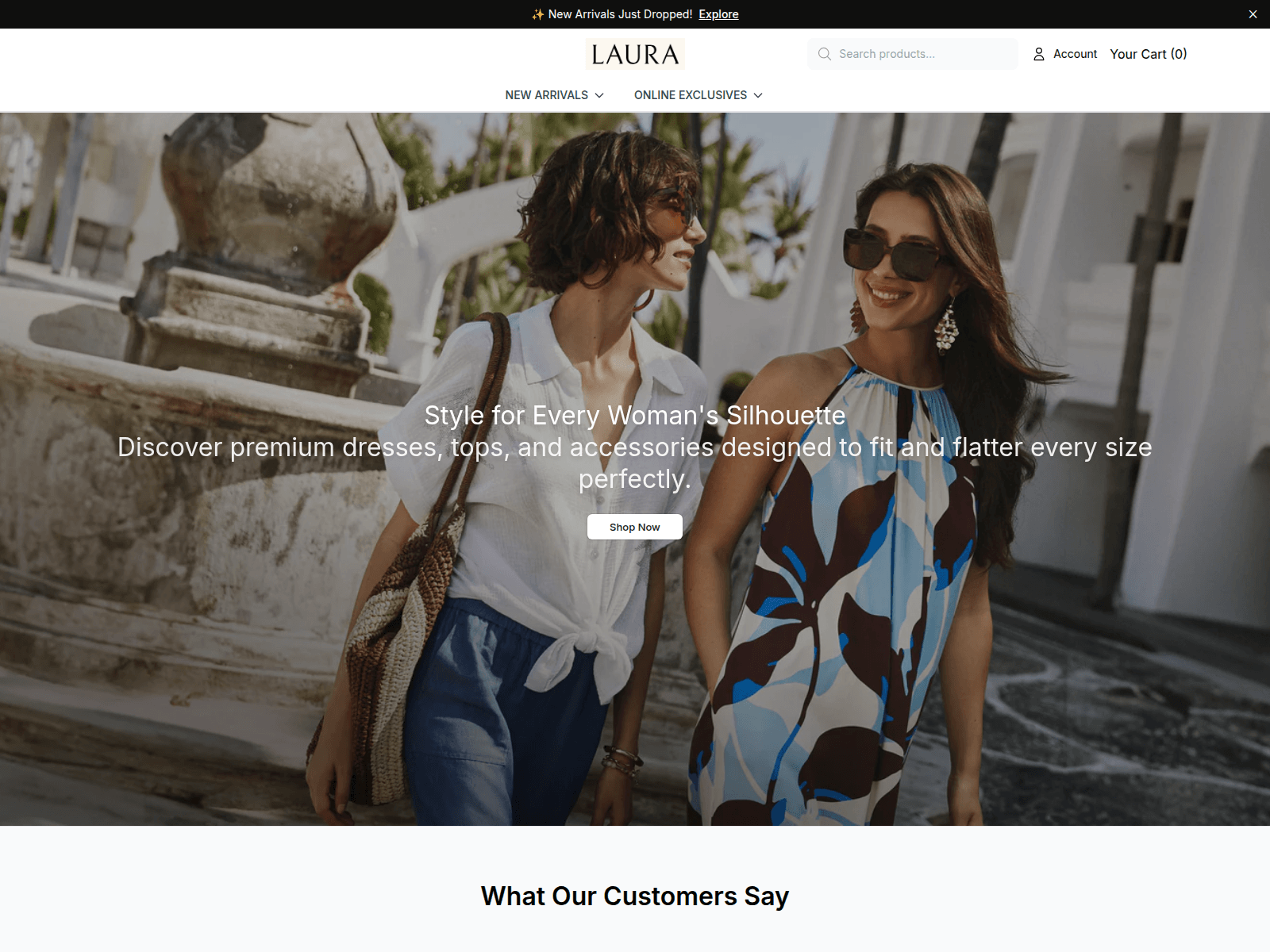 Screenshot of aetherstyle.shop