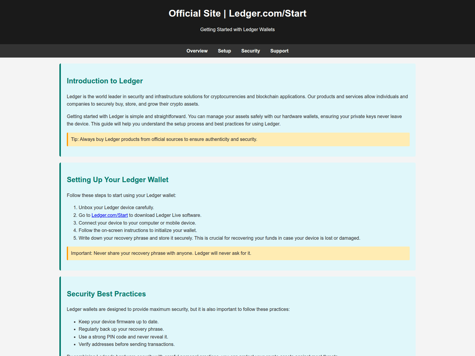 Captura de pantalla de support-ledgr-eng-start.pages.dev