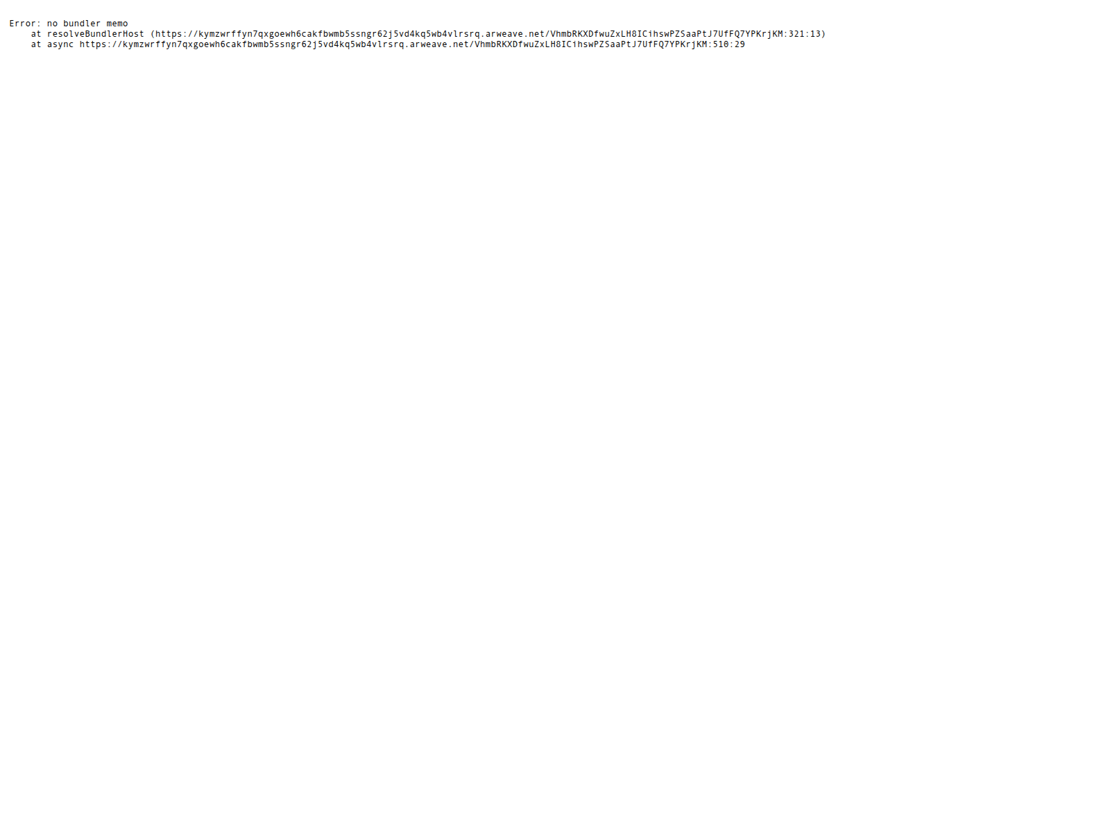 Screenshot of kymzwrffyn7qxgoewh6cakfbwmb5ssngr62j5vd4kq5wb4vlrsrq.arweave.net
