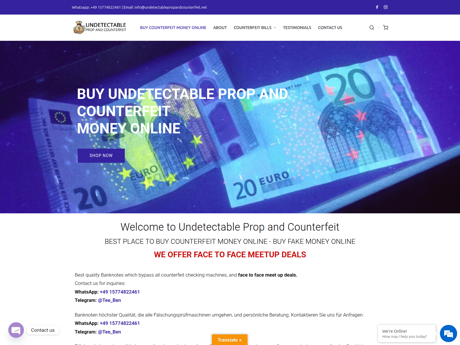 [Ekran görüntüsü] undetectablepropandcounterfeit.net