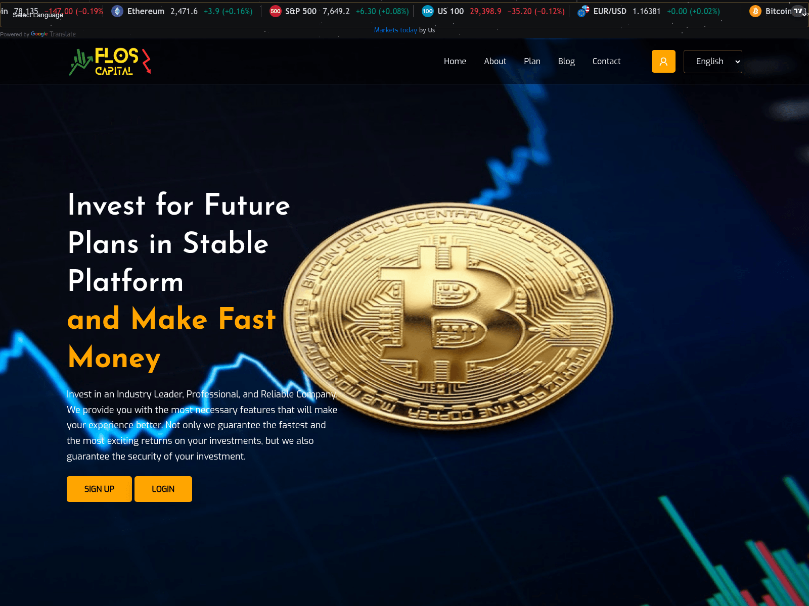 Screenshot of floscapital.com