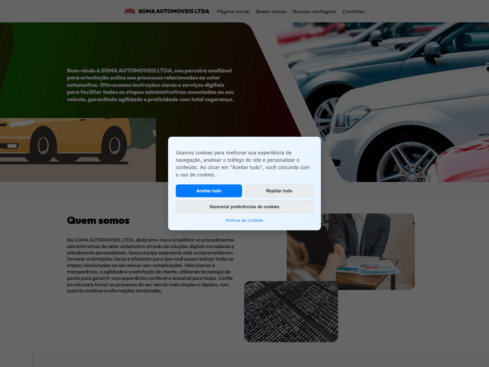的截图 somadespachante.com