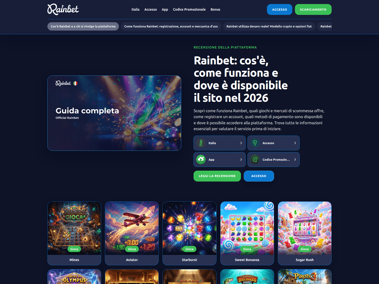 Screenshot of rainbett-official.com