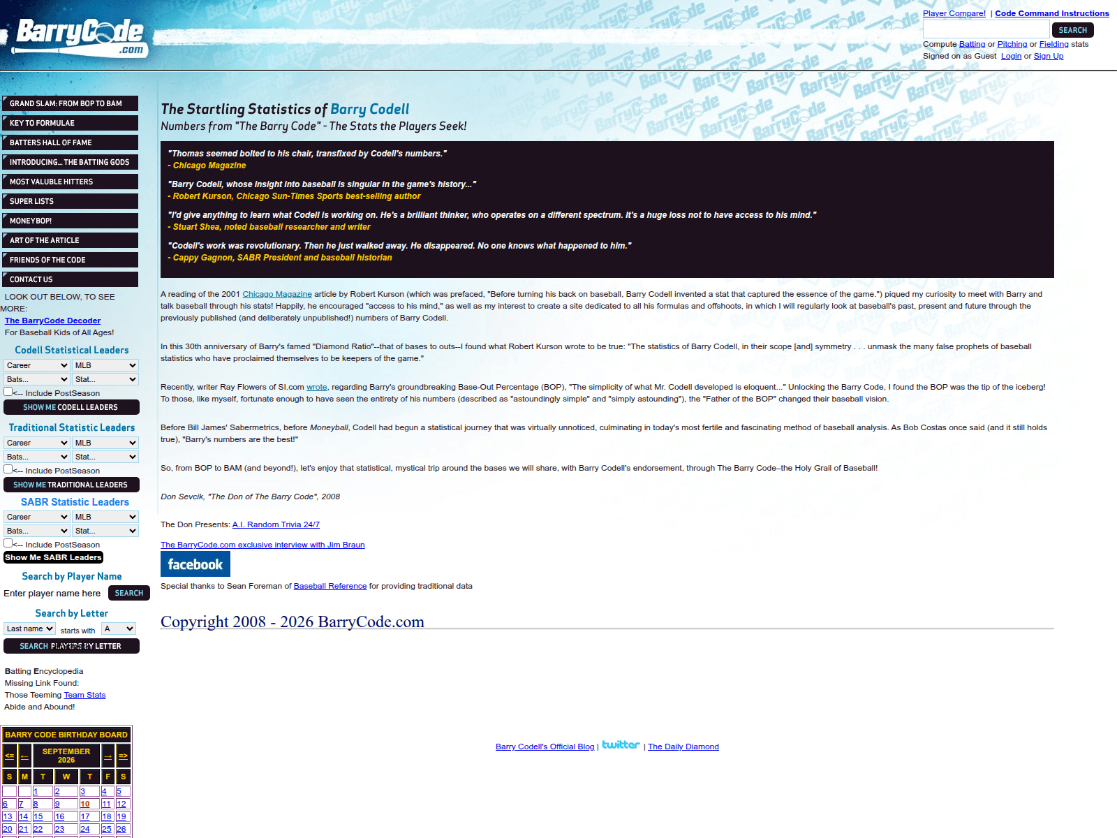 Знімок екрана barrycode.com