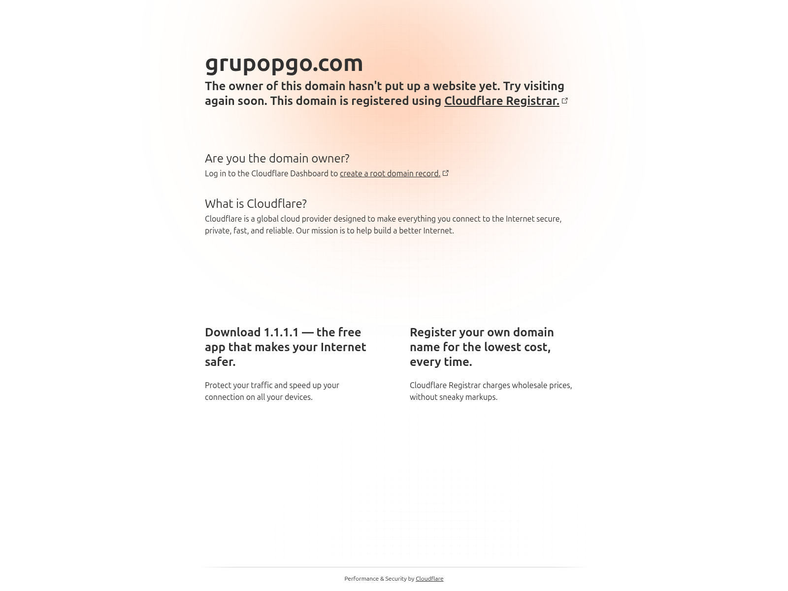 Screenshot of grupopgo.com