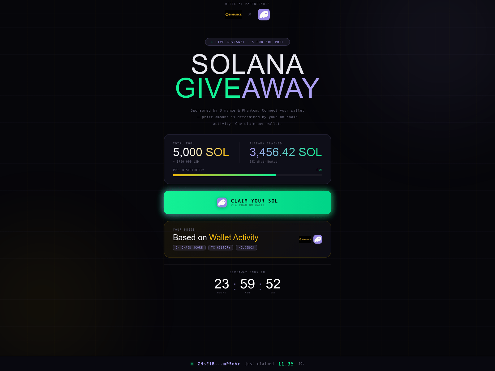 Screenshot of mysticdao.click