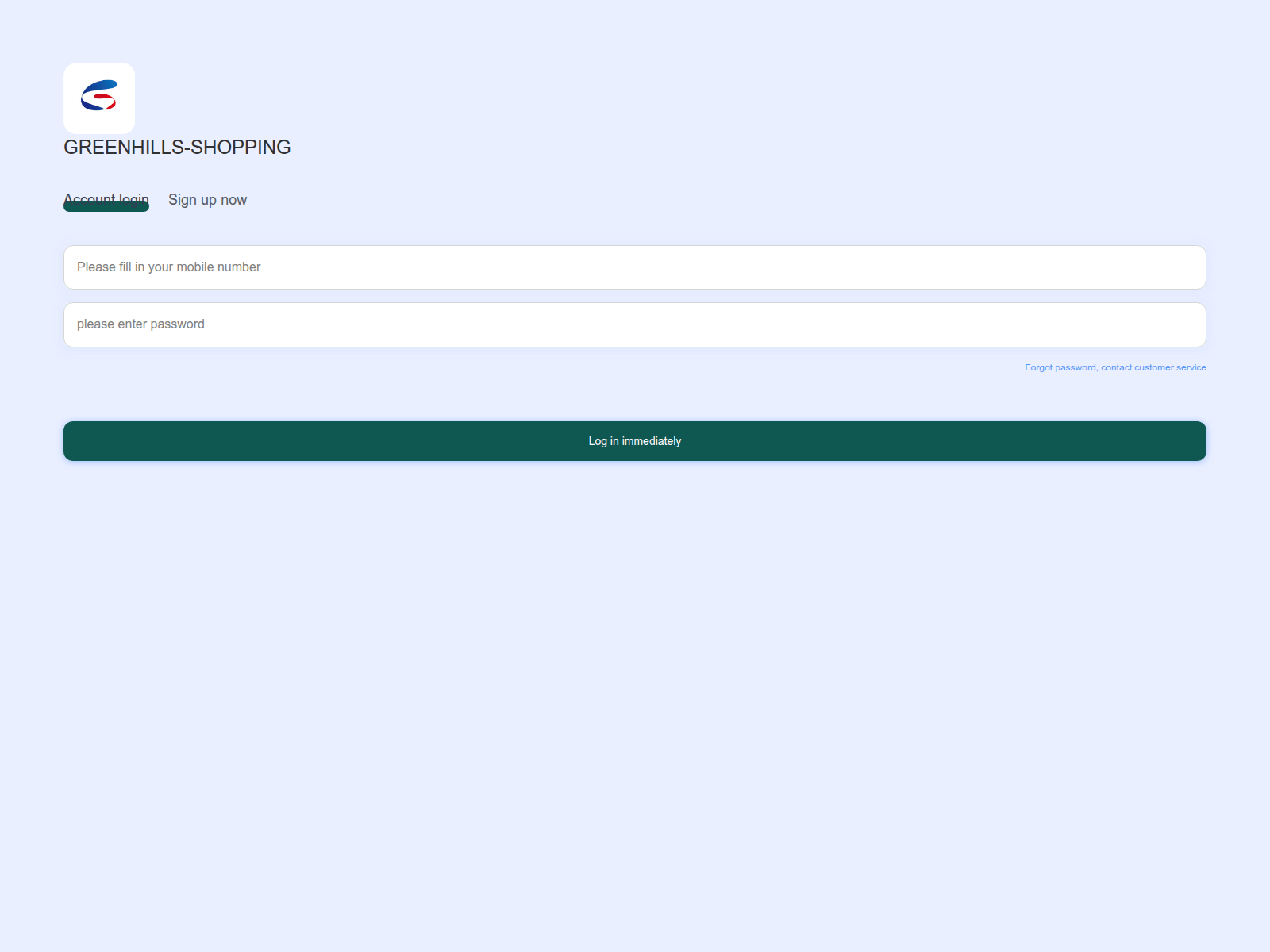 Screenshot von greenhills-shopping.shop
