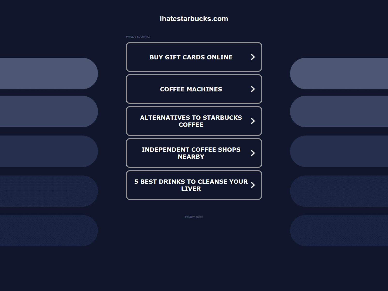 Screenshot of ihatestarbucks.com
