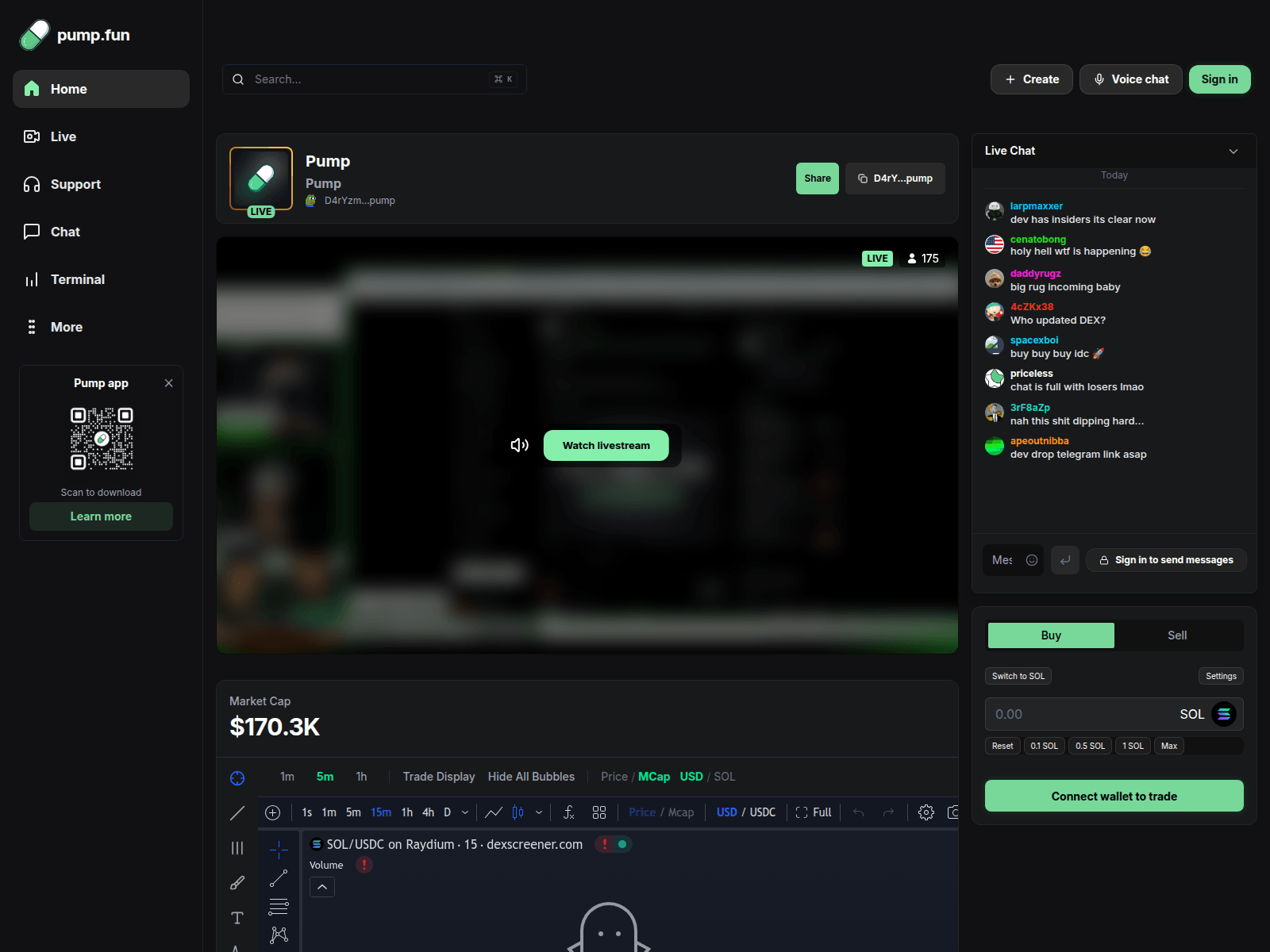 的截图 pump-live.solto.cc