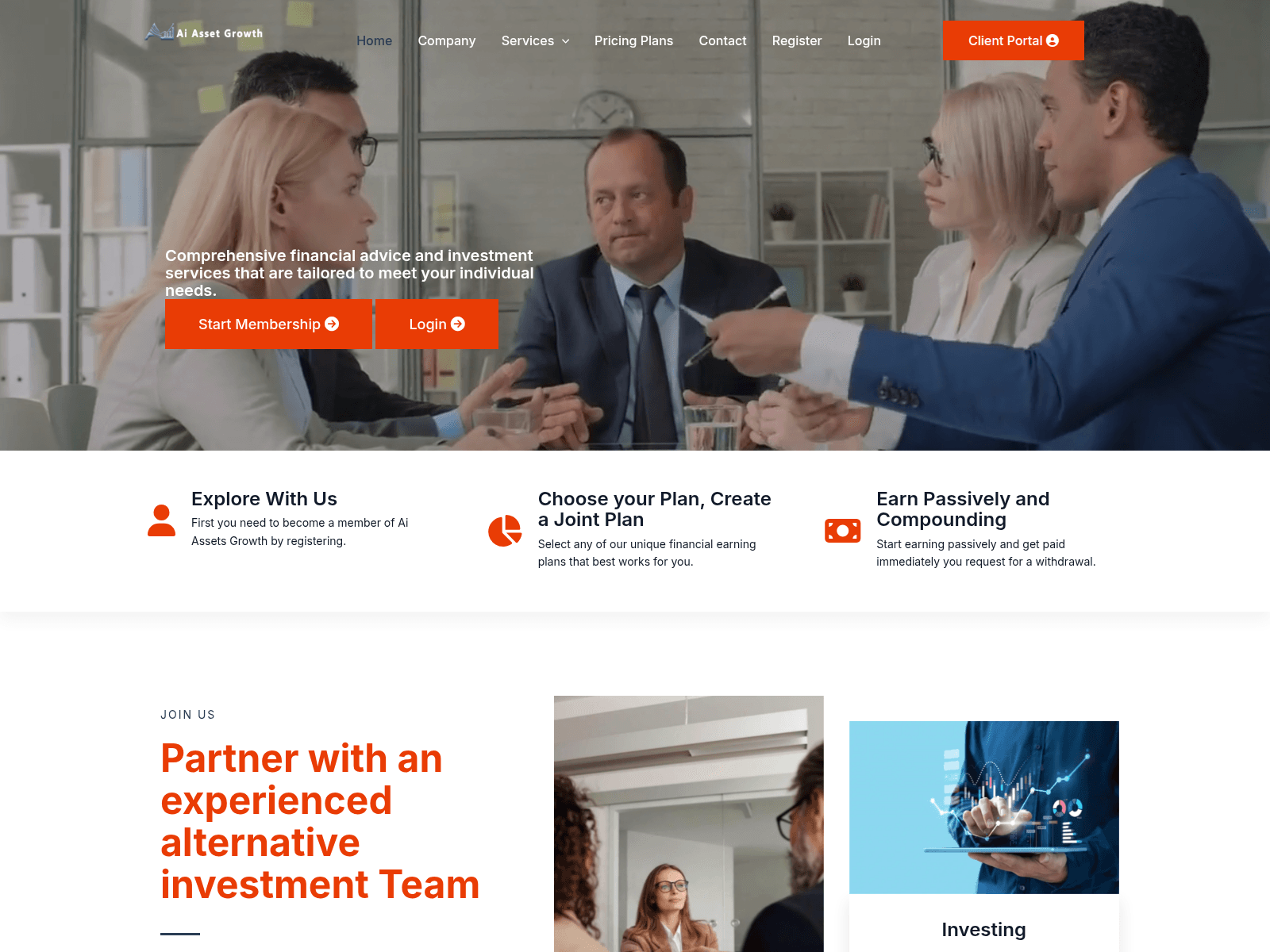 [Ekran görüntüsü] aiassetgrowth.com