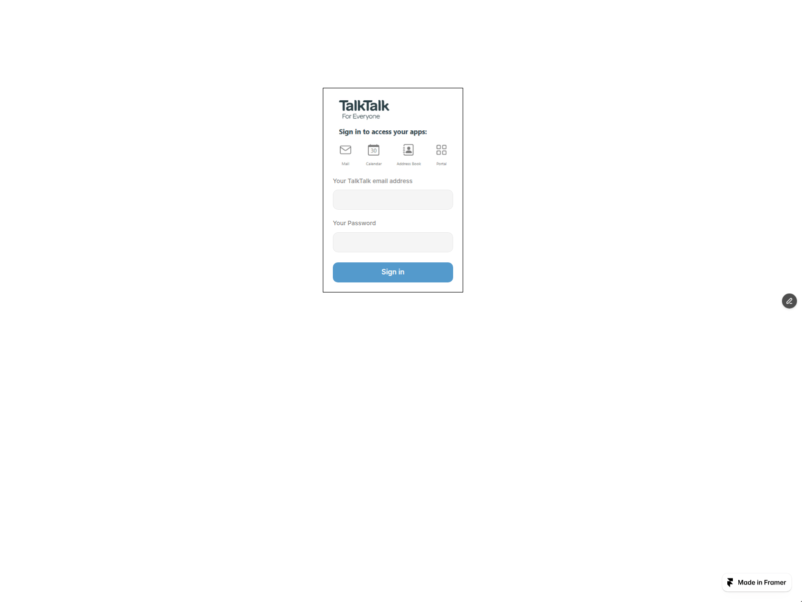 Screenshot of bashful-purpose-845969.framer.app