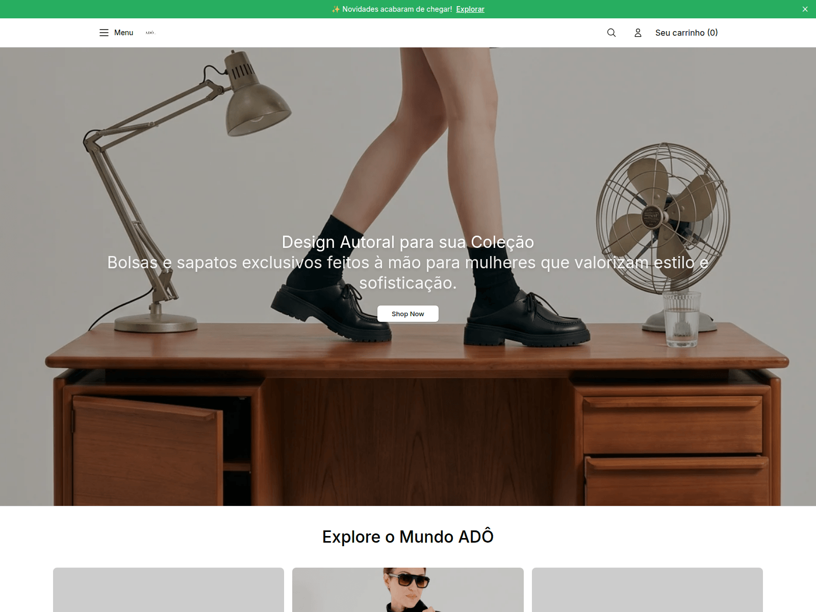 Screenshot of adoateliercollection.shop