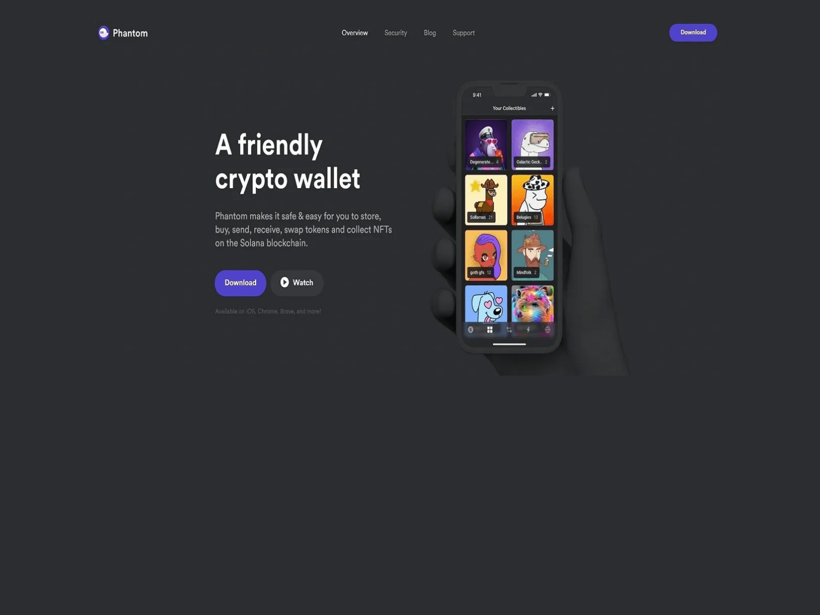 Screenshot of phantom1-wallet.godaddysites.com