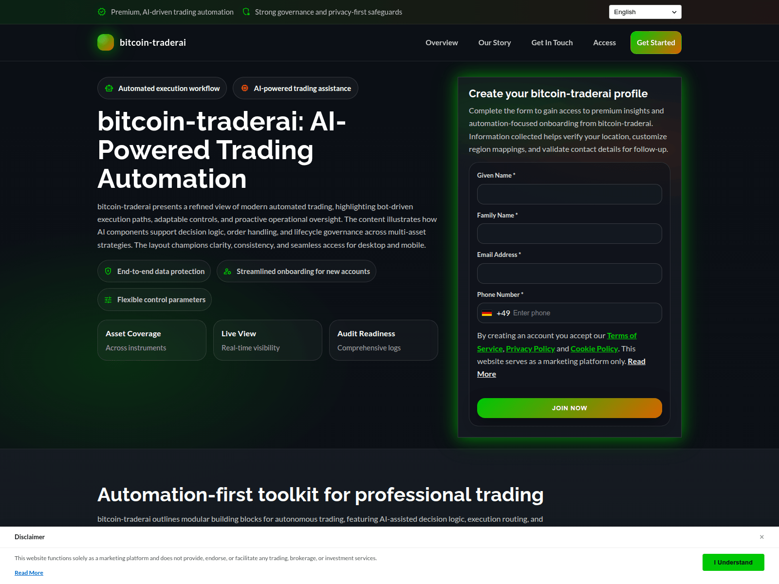 Screenshot di bitcoin-traderai.com