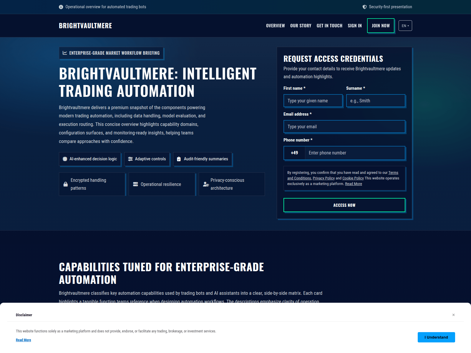 Screenshot of brightvaultmere.pro
