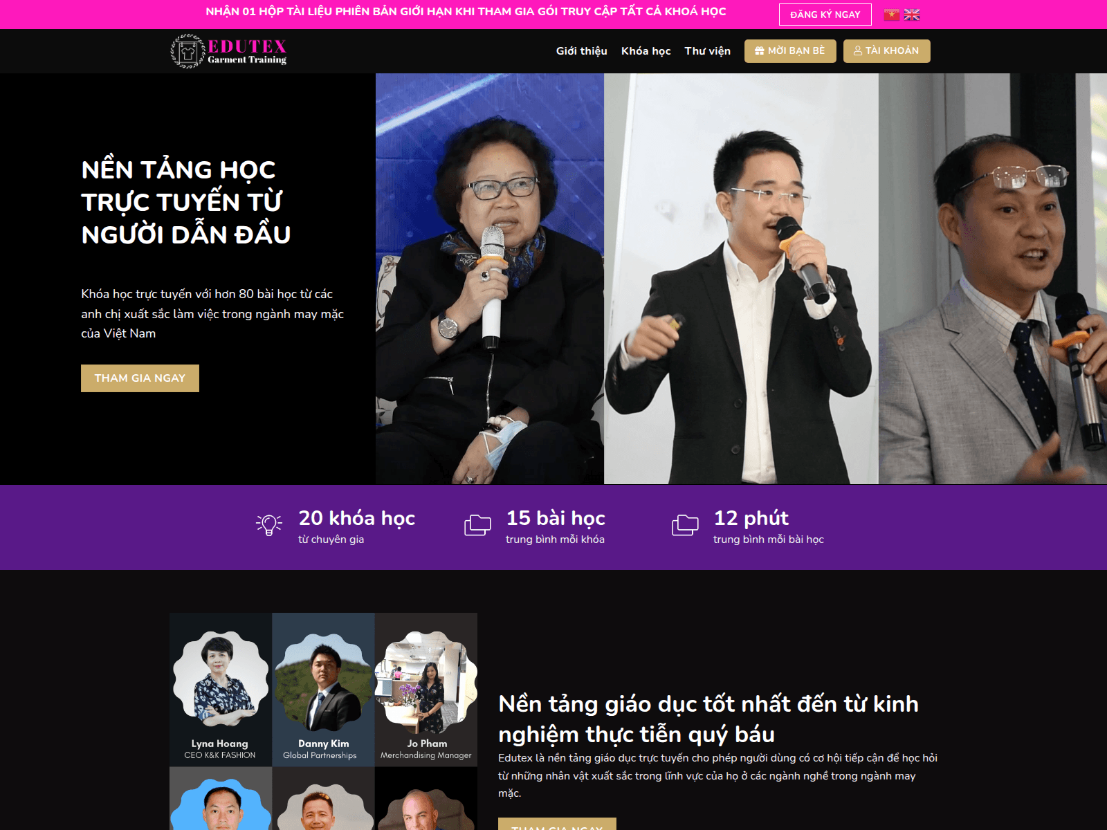 Screenshot of edutex.net