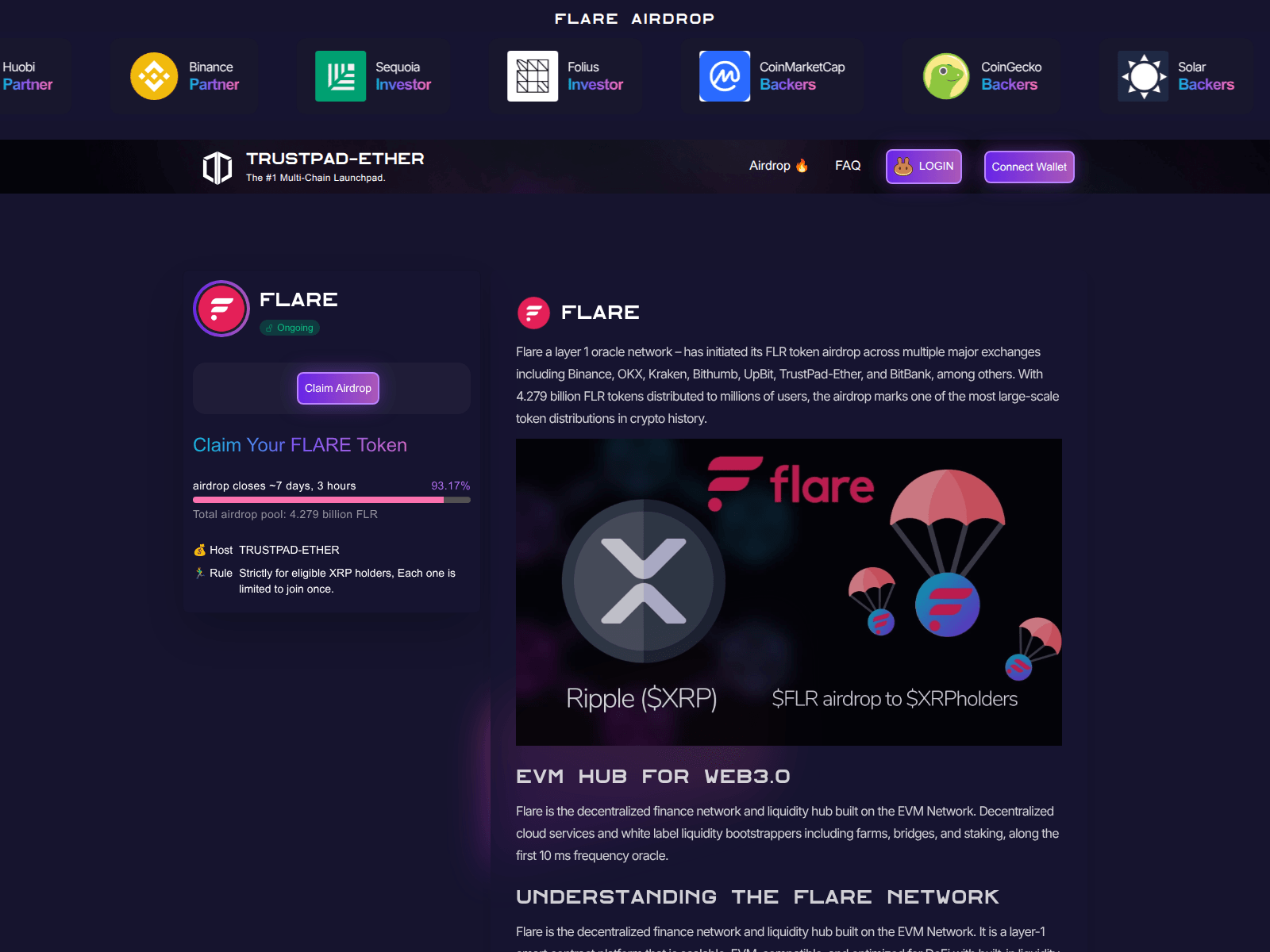 Screenshot of quantum-flares.com