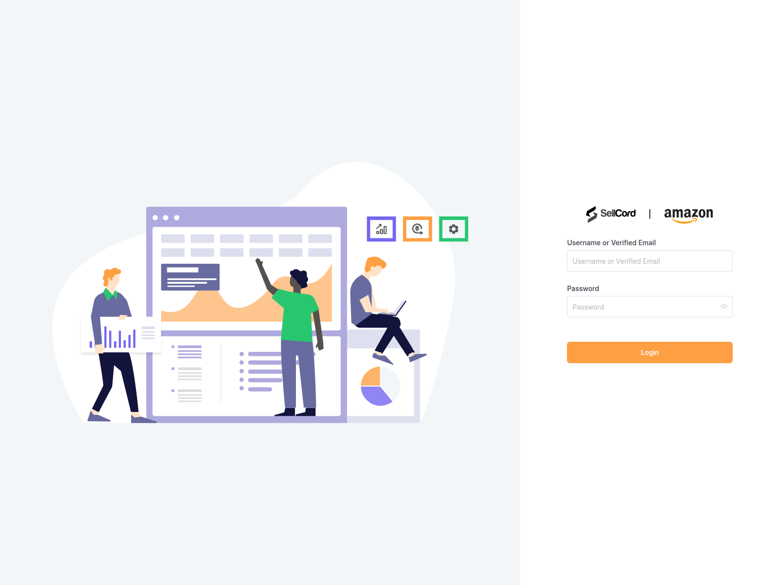 Screenshot of app.sellcordclient.com