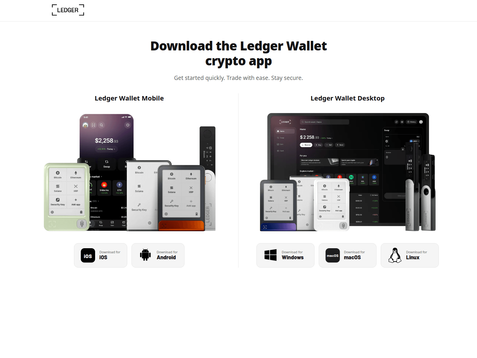 Screenshot of ledgerwallet-app.cn