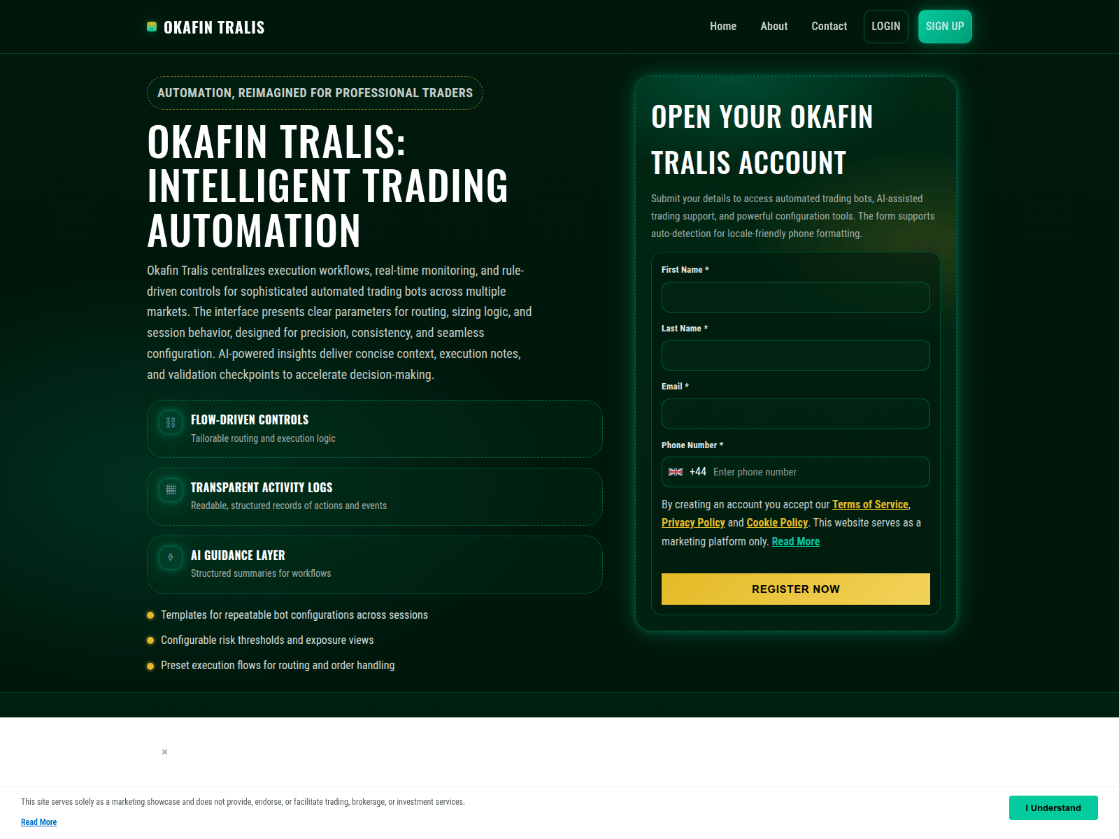 Screenshot of okafintralis.click