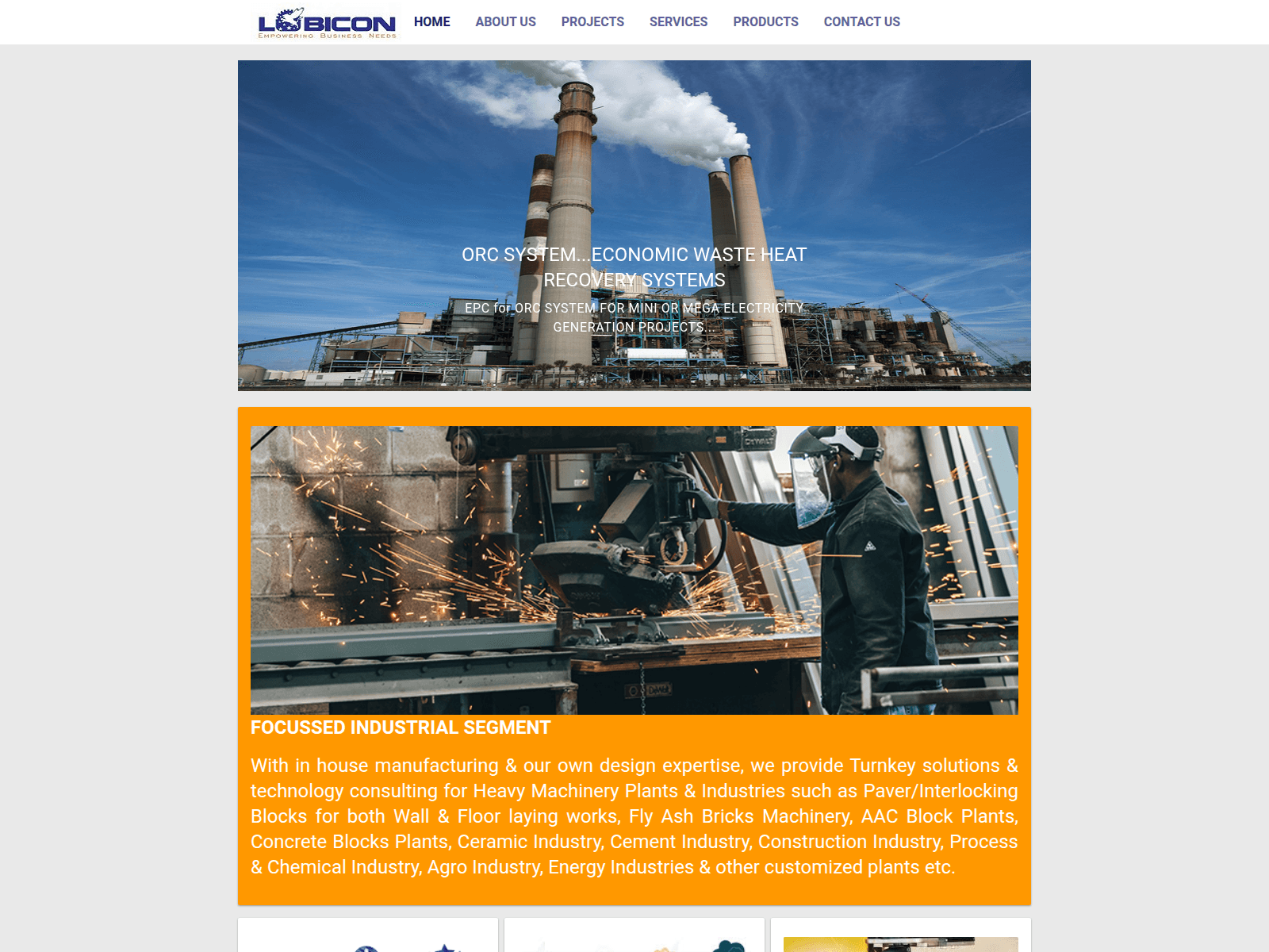 Screenshot von lobicon.com