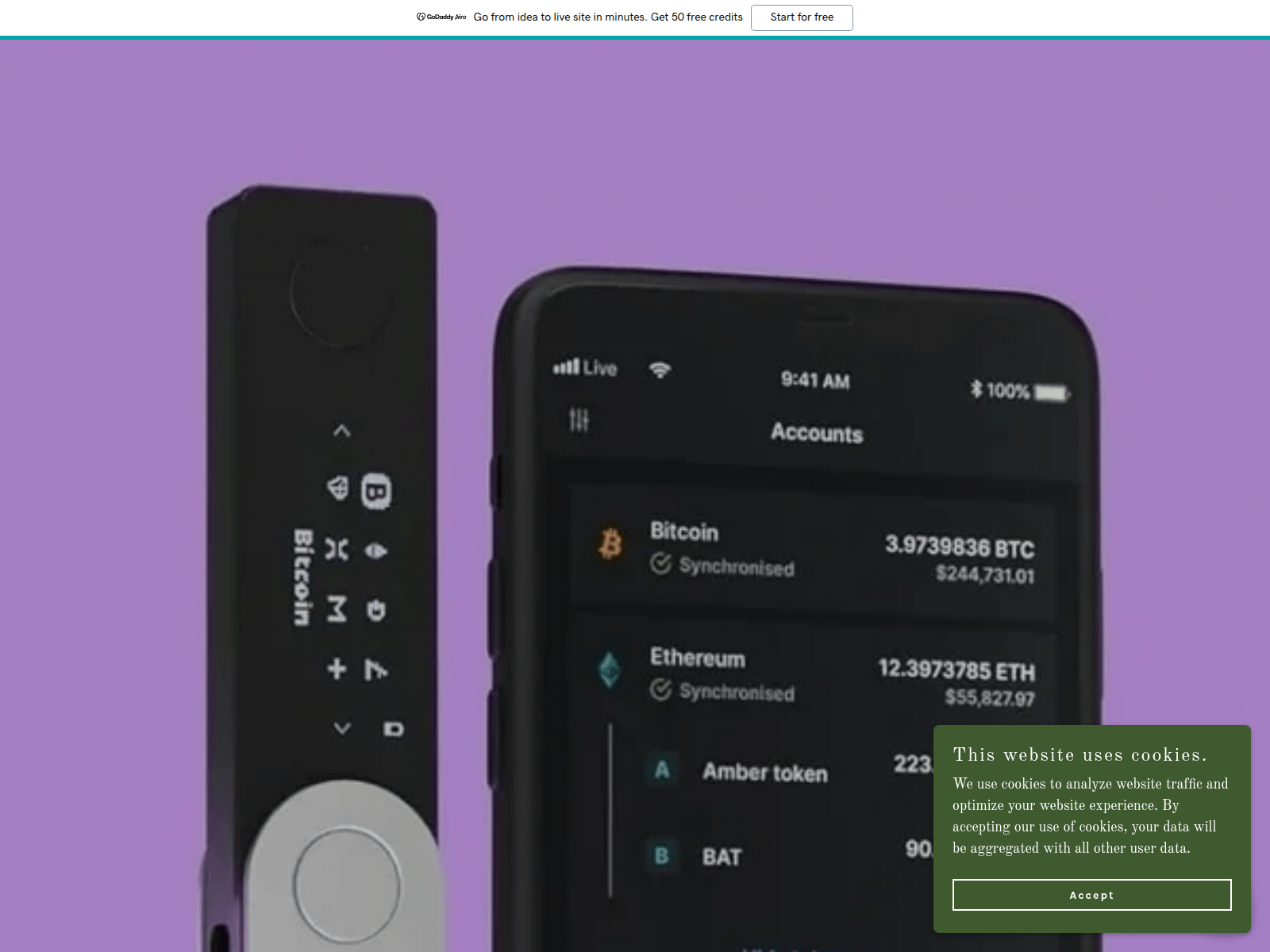 Screenshot of ledgrlivlogn.godaddysites.com