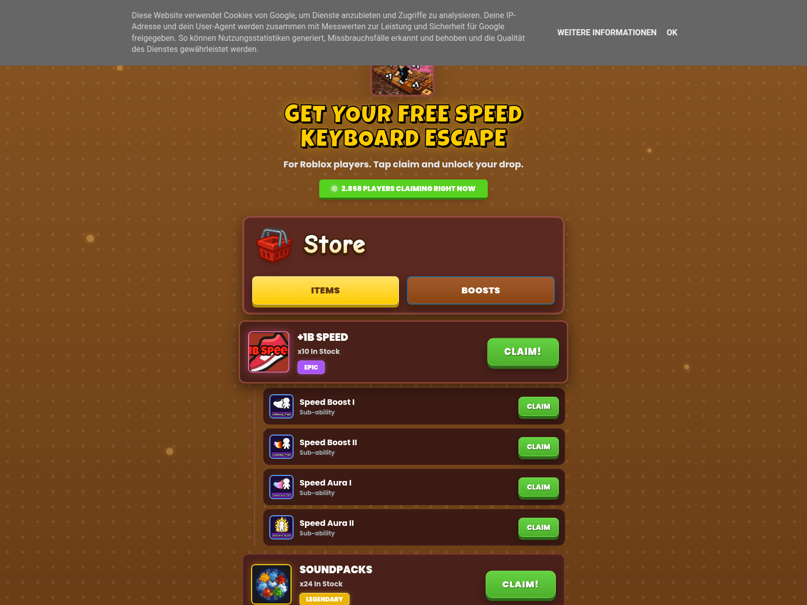 Screenshot of keyboardescape1.blogspot.com