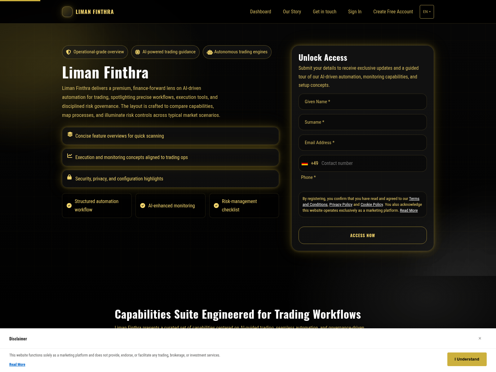 Screenshot of limanfinthra-pro.com