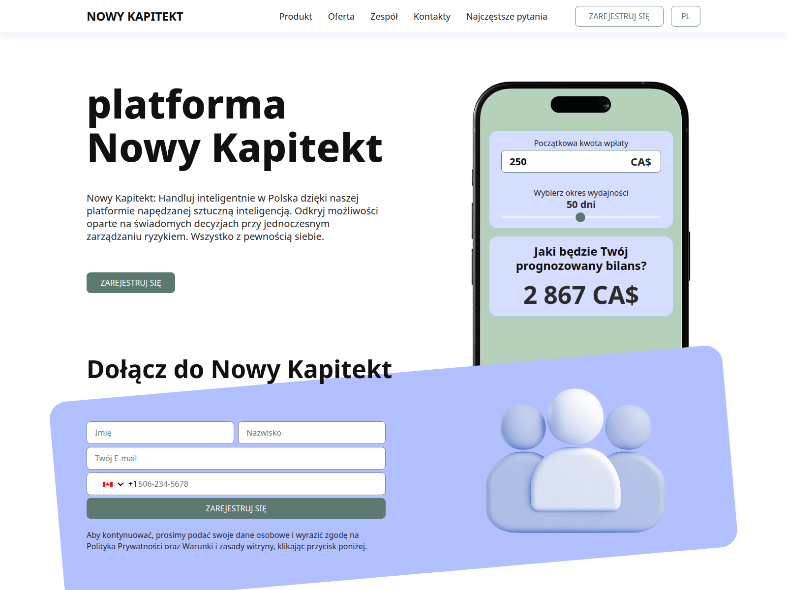 Screenshot of nowy-kapitekt.com