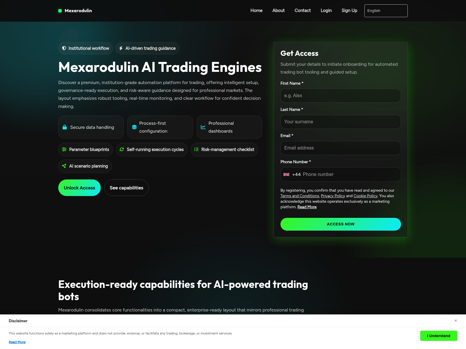 Screenshot of mexarodulin.digital
