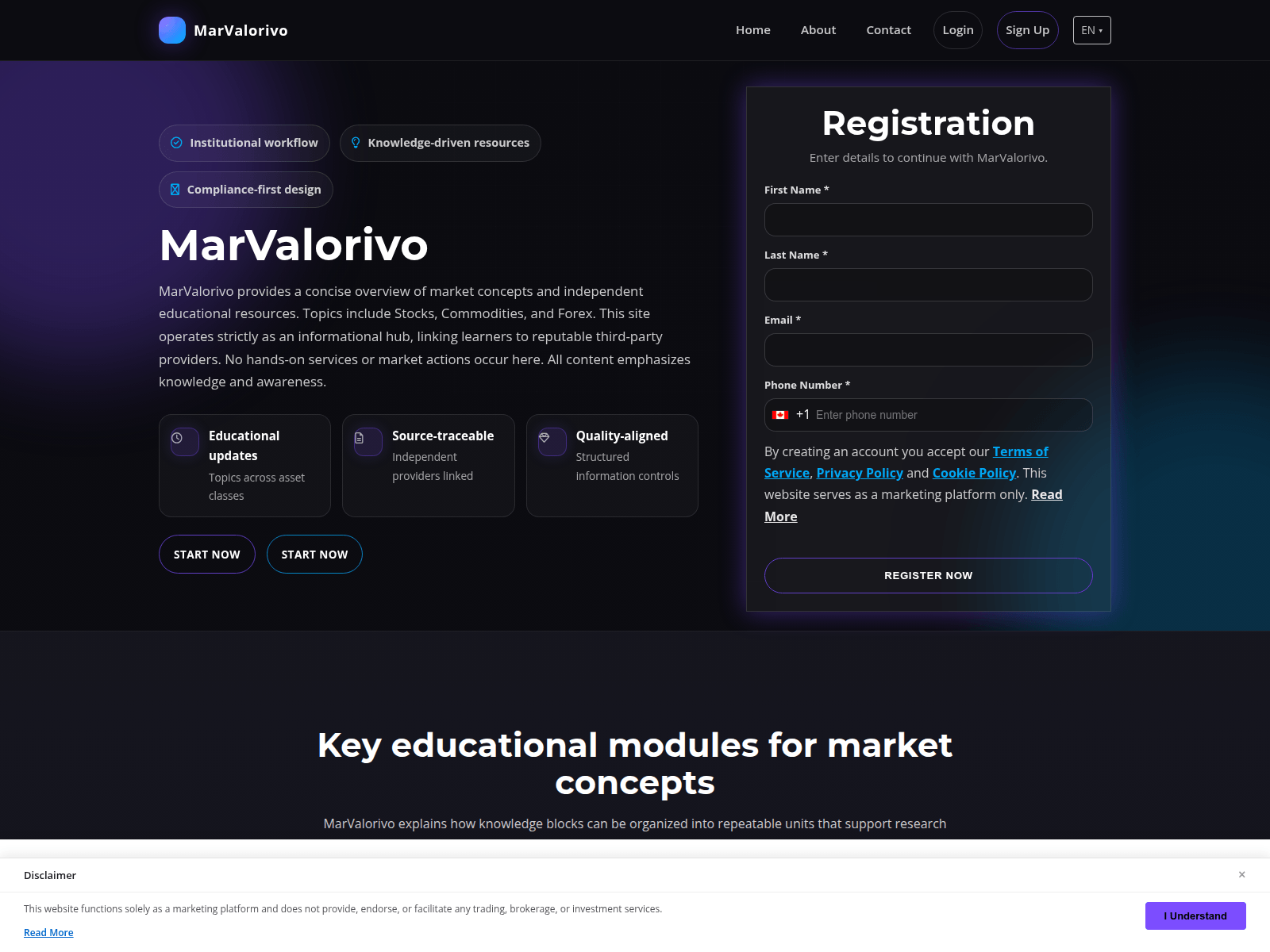 Screenshot of marvalorivo-soft.com