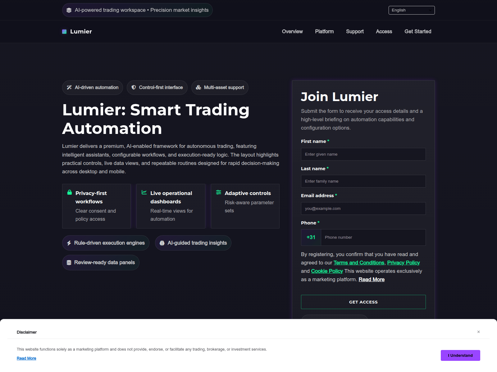 Screenshot of lumiertech.shop