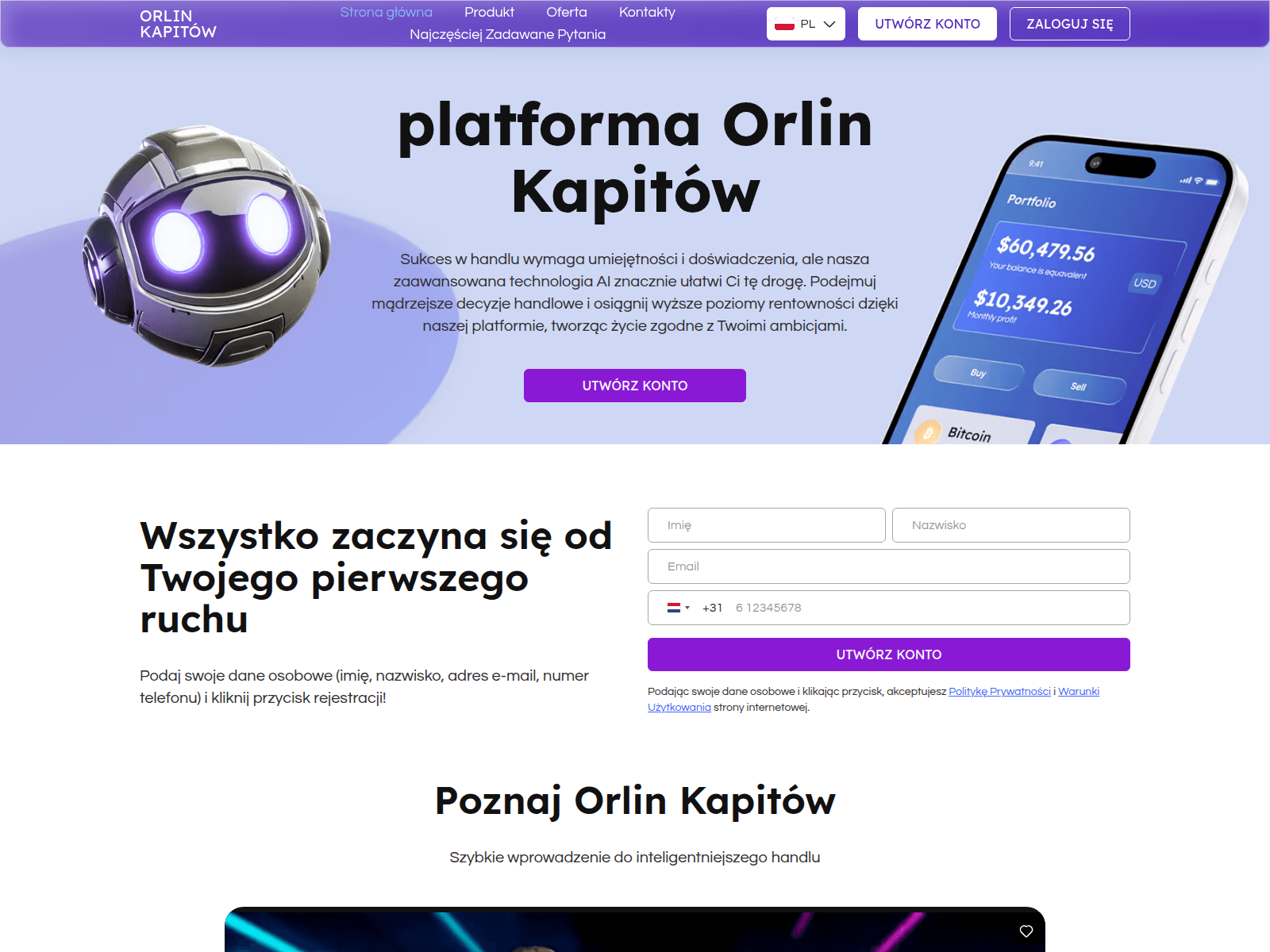 Screenshot of orlinkapitow.com