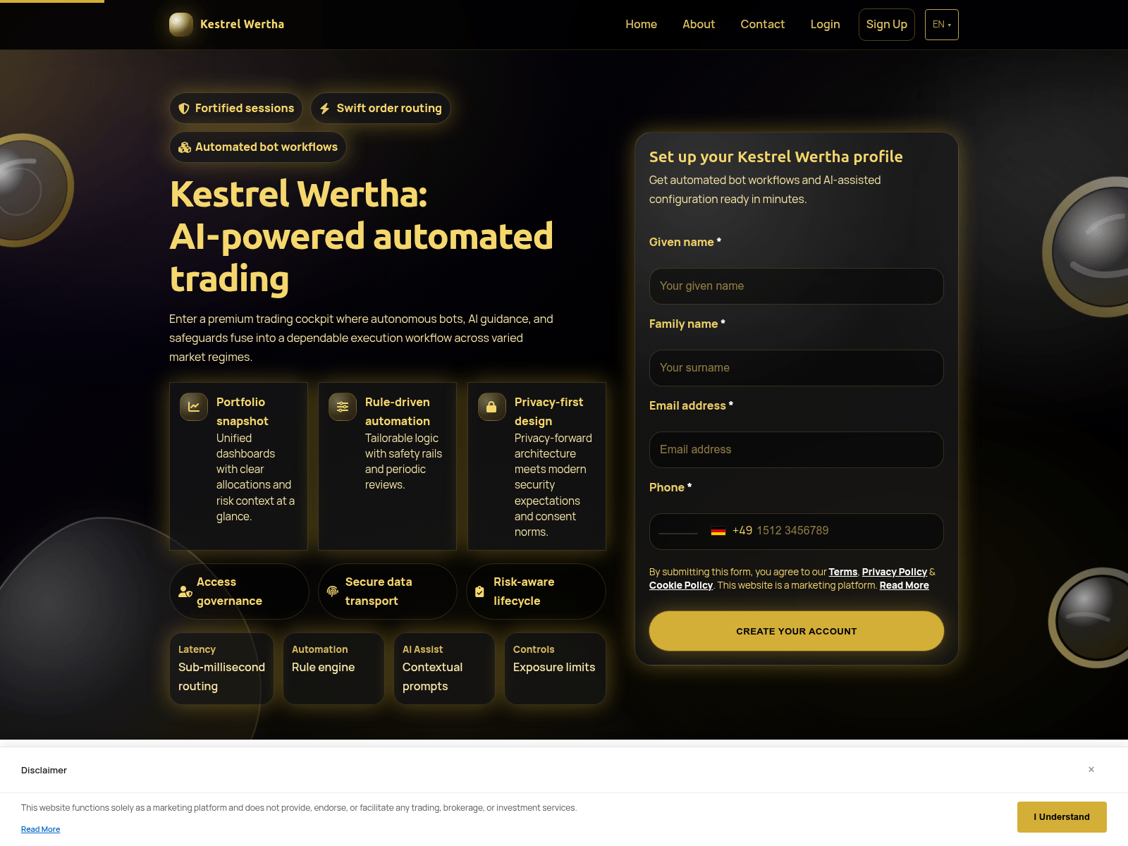 Screenshot of kestrelwertha.click