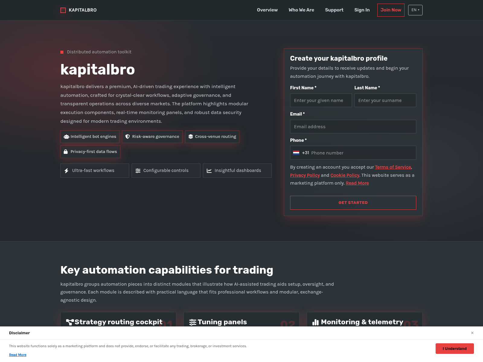 Screenshot of kapitalbro.pro