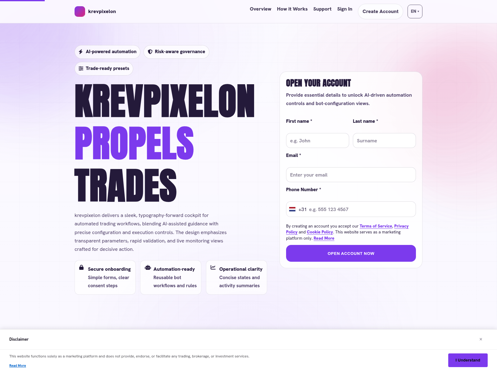 Screenshot of krevpixelon.digital