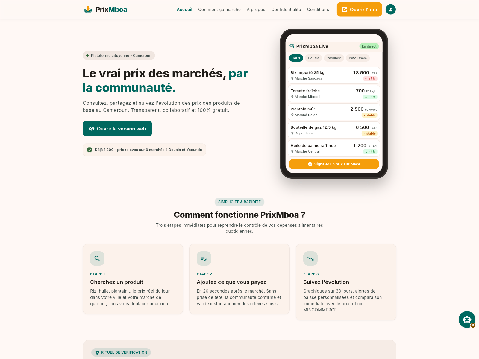 Screenshot of prixmboa.info