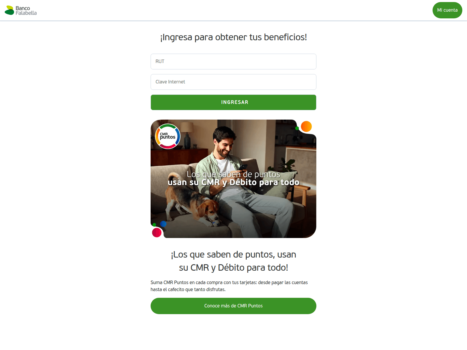 Screenshot of onlineacceso.cuidamostubolsillo.com