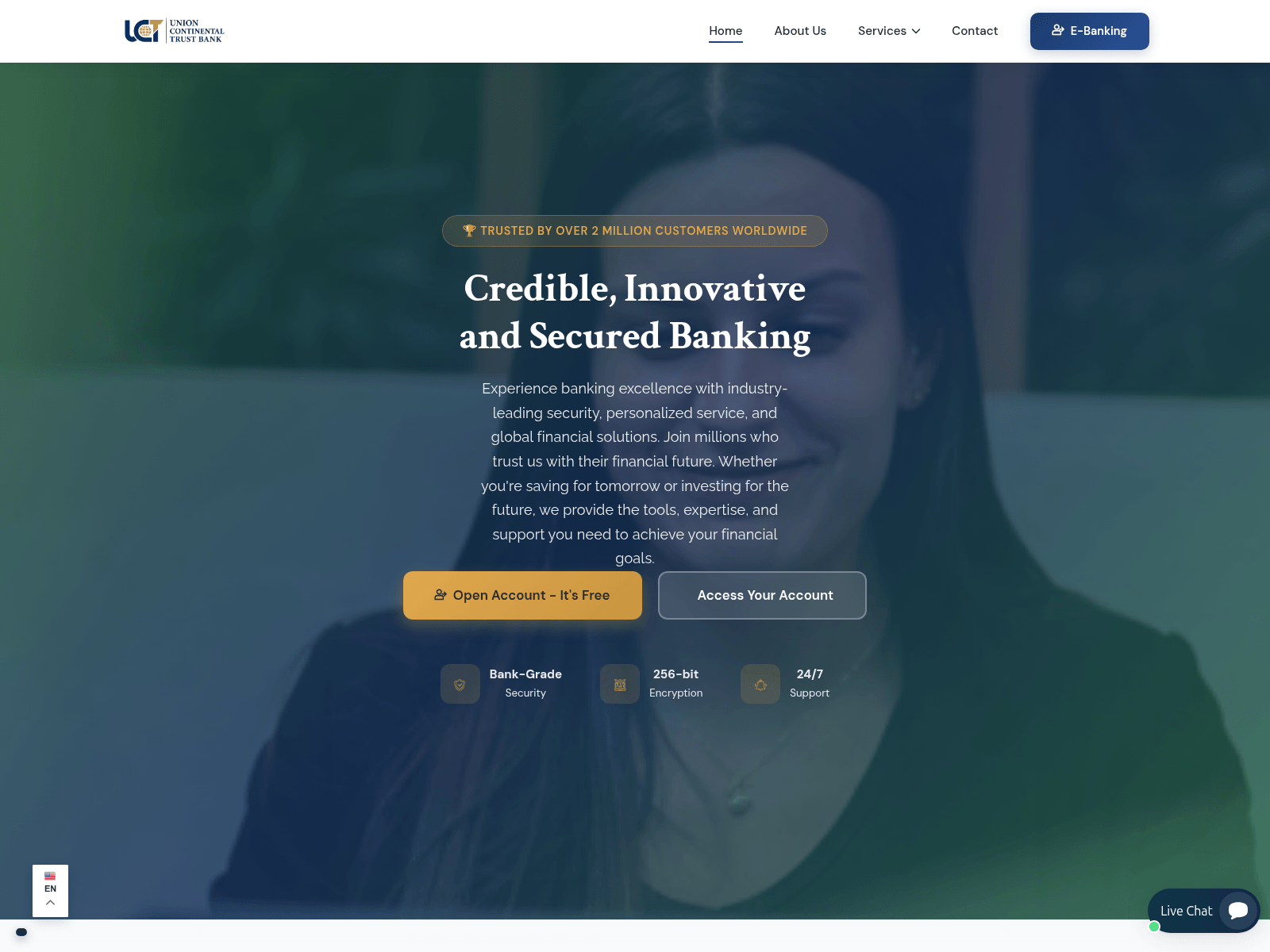 Screenshot of unionctb.com
